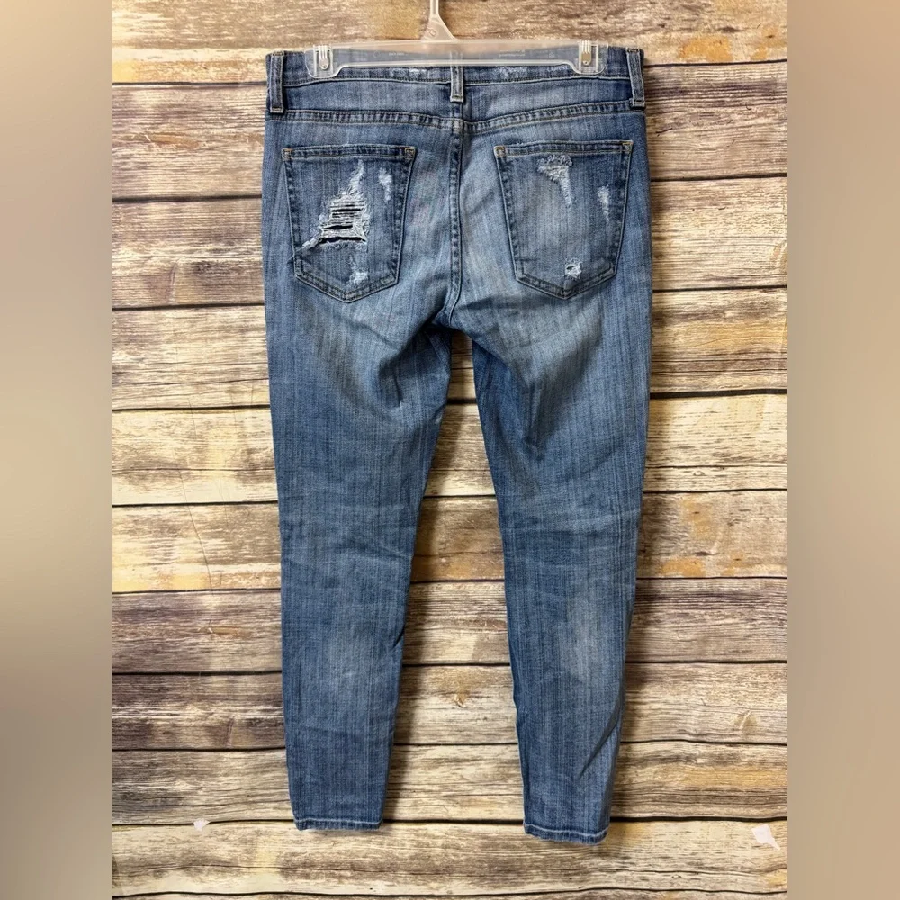 Current Elliott‎ Jeans The Stiletto Jodie Shredded Skinny 27 Distressed Stretch